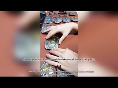 Lotta contro l'erosione di piastra metallica in lega di zinco di spessore 4mm dei fermagli di cinghia